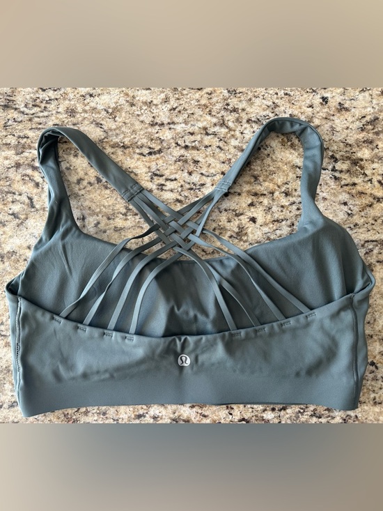 Lululemon FlexyFlex Strappy Bra Green S/M - Picture 2 of 2